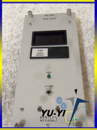 BENTLY NEVADA 9000 SERIES 90110-23 DIGTAL DISPLAY 0-400 DEGREES FAHRENHEIT