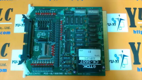 CONTEC PIO-I6/I6B(98) 9272C ISOLATED DIGITAL IO BOARD