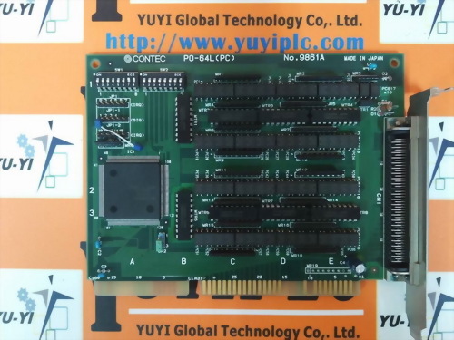 CONTEC PO-64L(PC) NO.9861A DATA ACQISTION I/O CARD