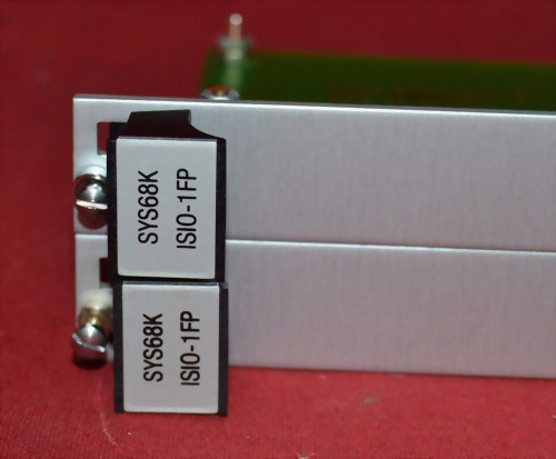 FORCE COMPUTERS SYS68K ISIO-1FP 8-INPUT IO VME BOARD E