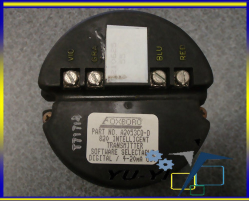FOXBORO A2053CQ-D 820 INTELLIGENT TRANSMITTER MODULE
