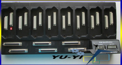 FOXBORO BASEPLATE P0914XA 0C IA SERIES RACK CHASSIS 8 SLOT