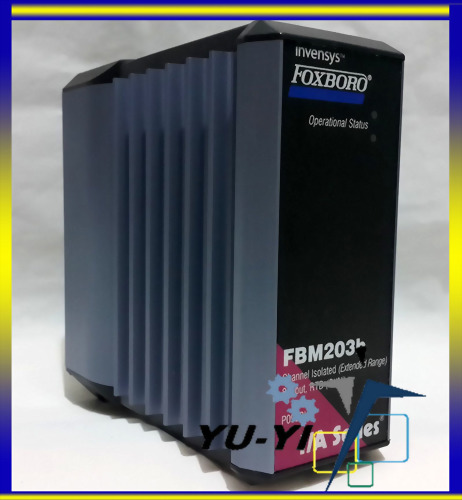 FOXBORO FBM203B P0922UA CHANNEL ISOLATED 8 INPUT EXTENDED RTD RANGE