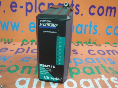 FOXBORO FBM215 P0922VU CHANNEL ISOIATED 8 COMMUNICATION