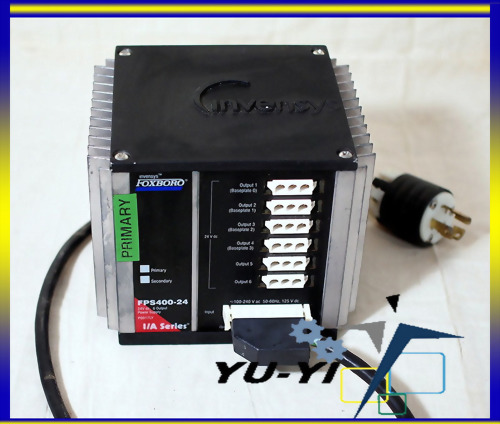 FOXBORO FPS400-24 P0917LY P0926CM 24VDC IA SERIES 6 OUTPUT INVE