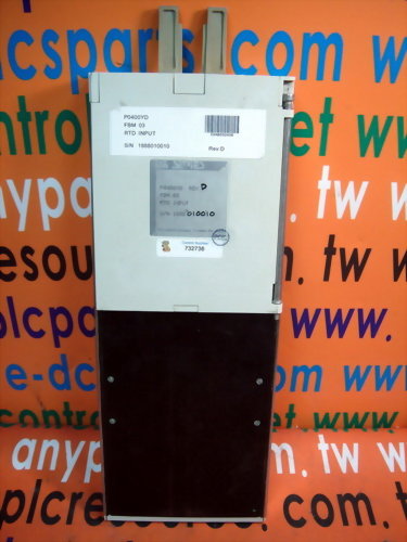 FOXBORO I/A SERIES P0400YD FBM03 RTD INPUT