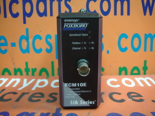 FOXBORO I/A SERIES P0914YM FCM10E COMMUNICATION 10 MBPS COAXIAL ETHERNET TO 2 MBPS FIELDBUS