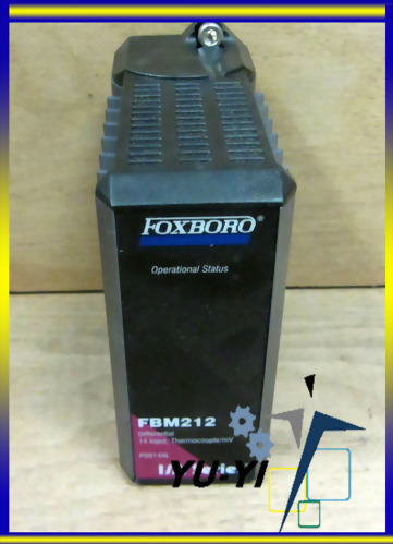 FOXBORO P0914XL FBM212 DIFFERENTIAL 14 INPUT THERMOCOUPLE IA SERIES