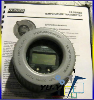FOXBORO TEMPERATURE TRANSMITTER RTT20-D1SNQFD-L3M1 4-20MA IA SERIES DISPLAY