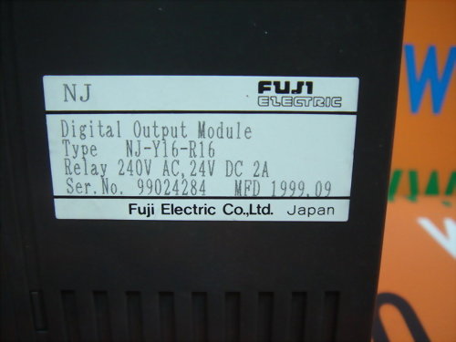 FUJI NJ系列 DIGITAL OUTPUT MODULE NJ-Y16-R16