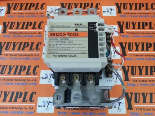 FUJI SS1202-3Z-D3 SOLID STATE CONTACTOR / SX1-C12-A4 HEAT SINK