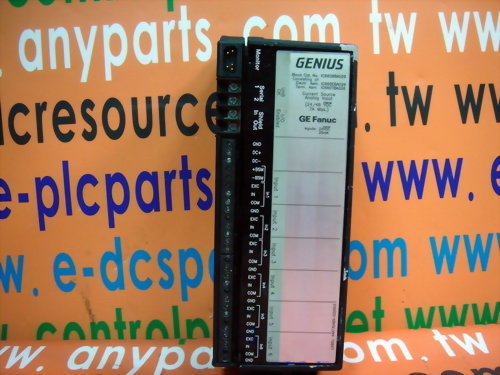 GENIUS/GE FANUC BLOCK CAT NO. IC660BBA026 ELECTR. ASM. IC660EBA026K TERM. ASM. IC660TBA026K