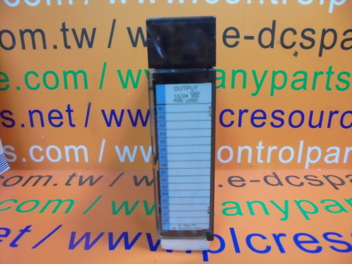 GE FANUC OUTPUT 12/24VDC 1A 16PT POS IC693MDL742J