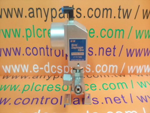 HITACHI SAM METAL DIAPHRAGM VALVE NORMALLY CLOSE O.P.=4~7KGF/CM2 PLT4C 0103004 / PLD4R-CY