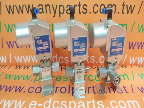 PLT4C 0103004 / PLD4R-CY HITACHI SAM METAL DIAPHRAGM VALVE NORMALLY CLOSE O.P.=4~7KGF/CM2