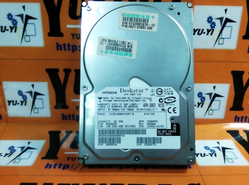 HITACHI IC35L090AVV207-0 82GB HARD DRIVE