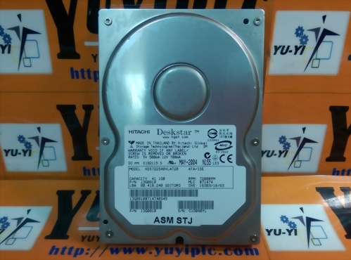 HITACHI HDS722540VLAT20 40GB HARD DRIVE BARE DRIVE