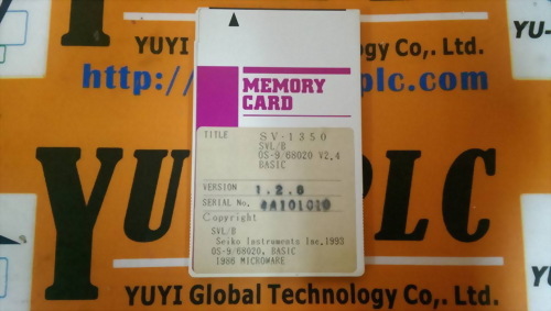 HITACHI SV-1350 SVL/B OS-9/68020 BASIC MEMORY CARD