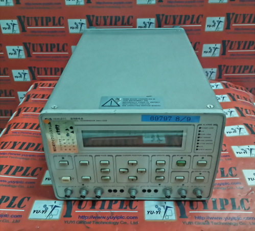 HP 3784A DIGITAL TRANSMISSION ANALYZER