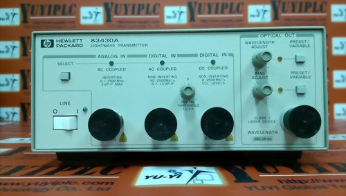 HP LIGHTWAVE TRANSMITTER 83430A