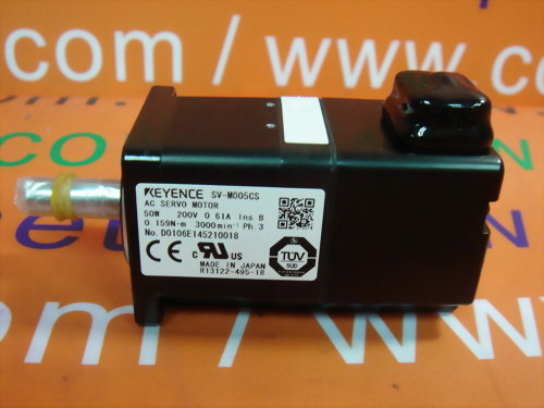 KEYENCE AC SERVO MOTOR SV-M005CS