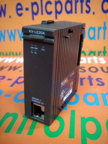 KEYENCE ETHERNET MODULE KV-LE20A