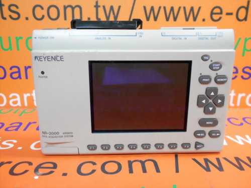 KEYENCE NR-2000 400KH2 DATA ACQUISITION SYSTEM