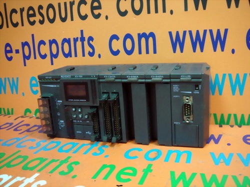 KEYENCE PLC CPU KV-700+KV-U7+KV-C64TA+KV-B16XA+KV-B16RA+KV-L20