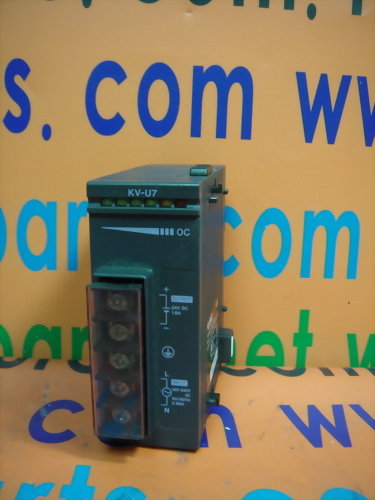 KEYENCE PLC KV-U7 POWER SUPPLY MODULE