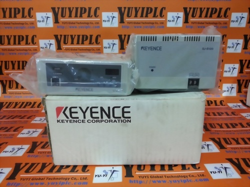 KEYENCE SJ-B120 STATIC ELIMINATOR W/ POWER SUPPLY