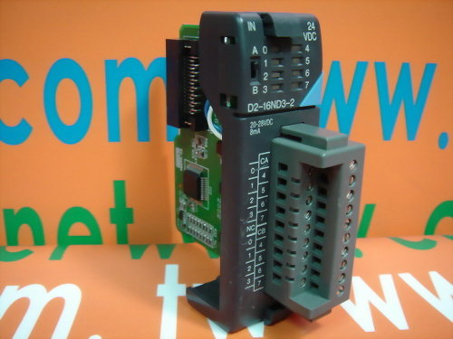 KOYO D2-16ND3-2 INPUT MODULE 16POINT 24VDC SINK SOURCE