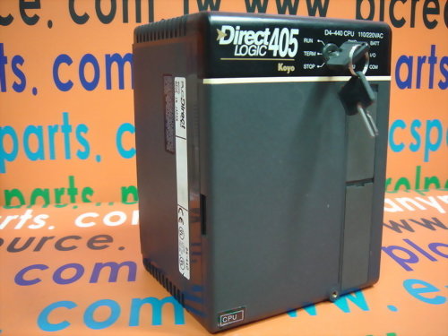 KOYO D4-440 CPU MODULE AC POWER SUPPLY 2PORT DIRECT LOGIC405
