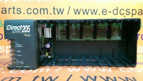 KOYO DIRECT 205 BASE UNIT WITH POWER SUPPLY D2-06B