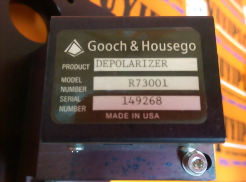LASER PARTS GOOCH&HOUSEGO R73001