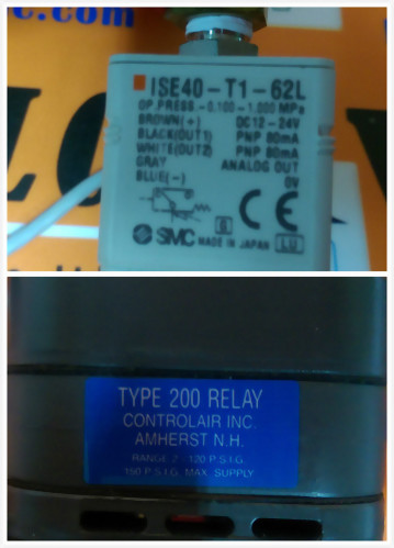 LASER PARTS SMC 200 RELAY / ISE40-T1-62L