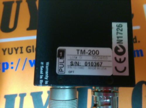 LASER PARTS PULNIX TM-200 CCD CAMERA