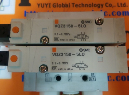 LASER PARTS SMC VQZ3150-5L0 2 VALVE MAINIFOLD ASSY 雷射