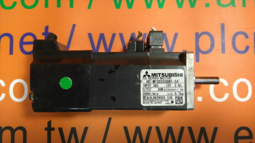 MITSUBISHI AC SERVO MOTOR HC-MF SO335BW1-S4