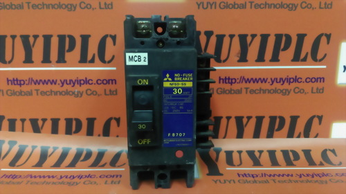 MITSUBISHI NO-FUSE BREAKER 30 AMP NF 50-SS