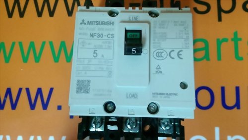 MITSUBISHI NO-FUSE BREAKER 5A NF30-CS