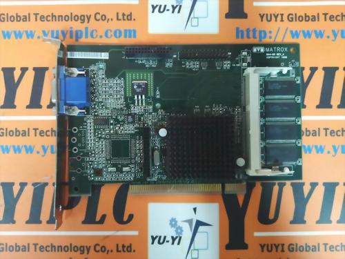 MATROX 844-00 REV-A G2+/MSDP/8N PCI VIDEO CARD