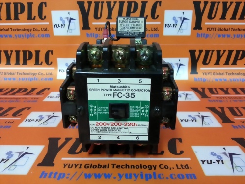 MATSUSHITA AC MAGNETIC CONTACTOR FC-35 BMF6-35-2