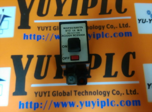 MATSUSHITA BA121105 B12 1A M-5 CIRCUIT BREAKER