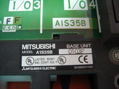 三菱MITSUBISHI A1S35B BASE UNIT 底板