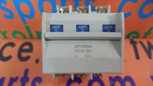 MITSUBISHI CIRCUIT PROTECTOR CP30-BA POLE 3 10A