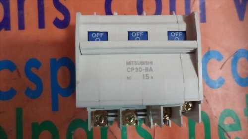 MITSUBISHI CIRCUIT PROTECTOR CP30-BA POLE 3 15A