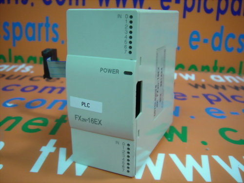MITSUBISHI FX2N-16EX EXTENSION BLOCK 16POINT DC IN J D/UL