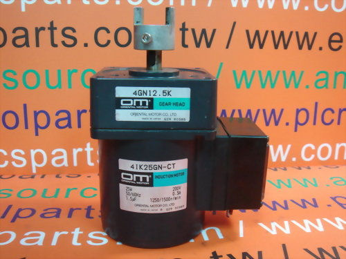 OM GEAR HEAD 4GN12.5 WITH INDUCTION MOTOR 4IK25GN-CT