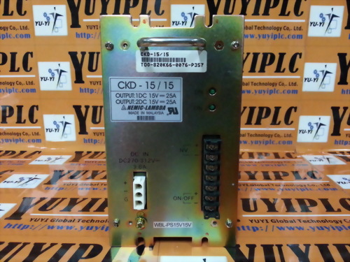 NEMIC-LAMBDA CKD-15/15 POWER SUPPLY
