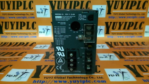 NEMIC-LAMBDA NNS30-15 15V 3.4A POWER SUPPLY